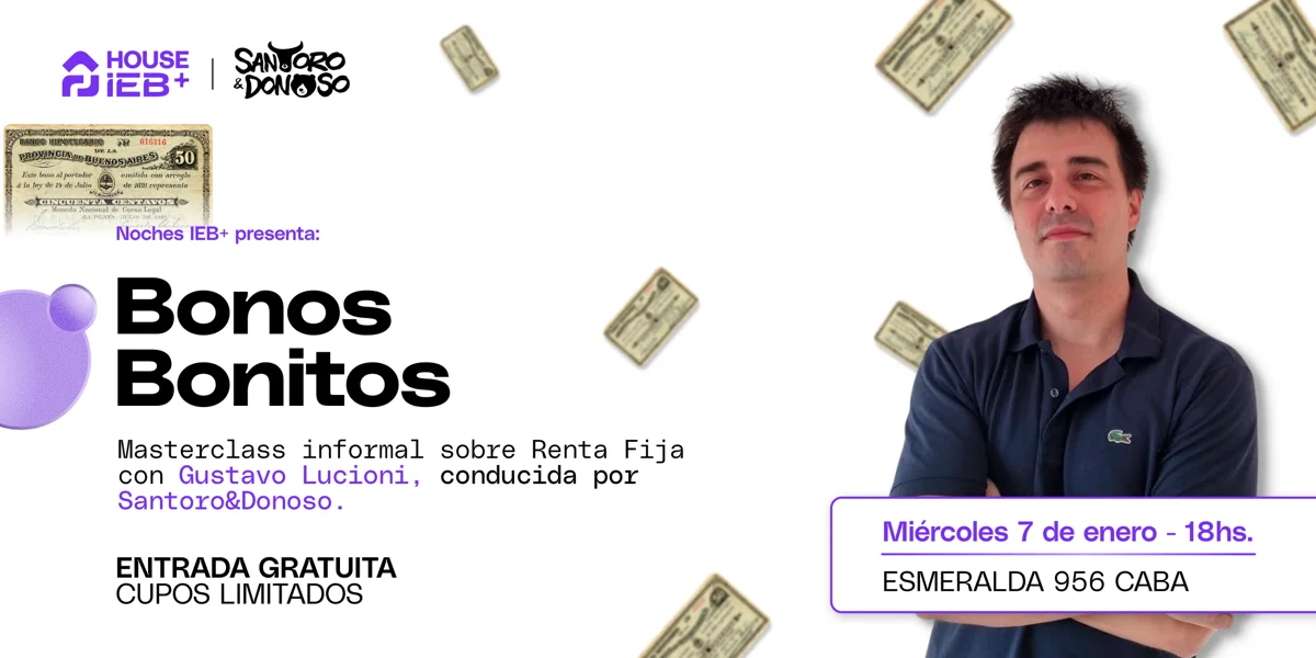 Afiche original de Noches IEB+: Bonos Bonitos